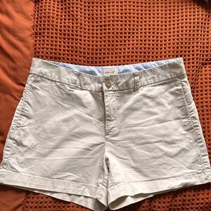 White Vintage Khaki Shorts by GAP